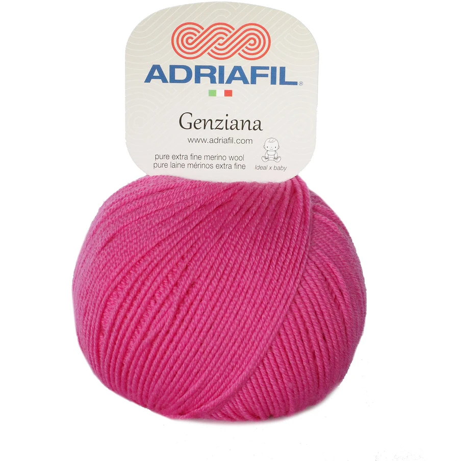 Mezgimo siūlai Adriafil Genziana 50 g, spalva 40