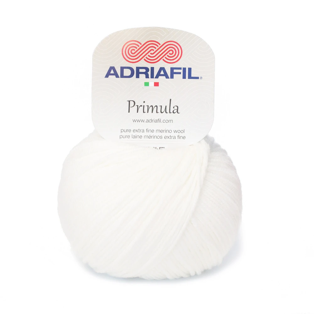 Mezgimo siūlai Adriafil Primula 50 g, spalva 02