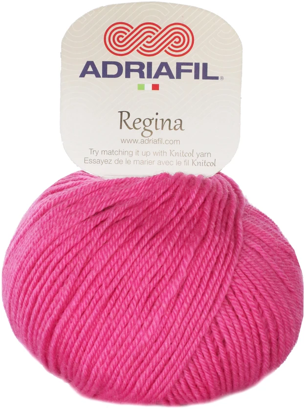 Mezgimo siūlai Adriafil Regina 50 g, spalva 91