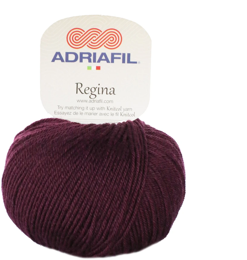 Mezgimo siūlai Adriafil Regina 50 g, spalva 56