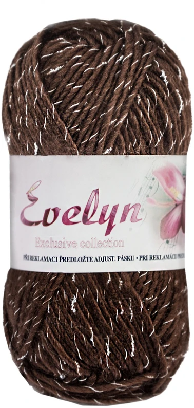 Mezgimo siūlai Elian Evelyn 50 g, spalva 1182