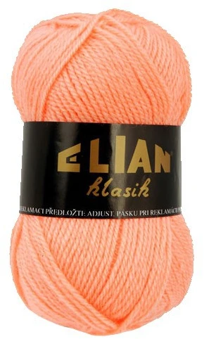 Mezgimo siūlai Elian Klasik 50 g, spalva 1292