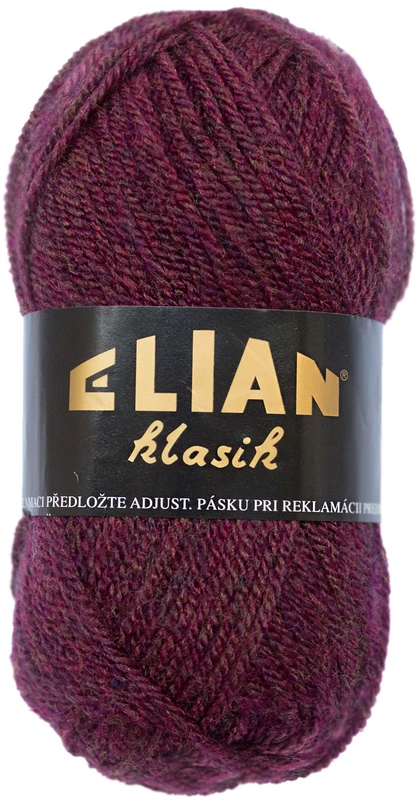 Mezgimo siūlai Elian Klasik 50 g, spalva 3501