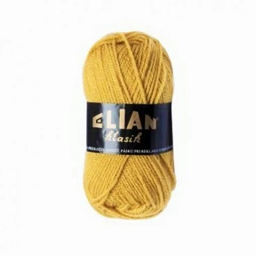 Mezgimo siūlai Elian Klasik 50 g, spalva 5095