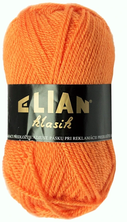 Mezgimo siūlai Elian Klasik 50 g, spalva 5206