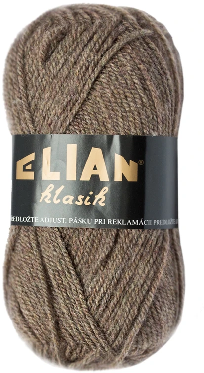 Mezgimo siūlai Elian Klasik 50 g, spalva 3497
