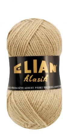 Mezgimo siūlai Elian klasik 50 g, spalva 401