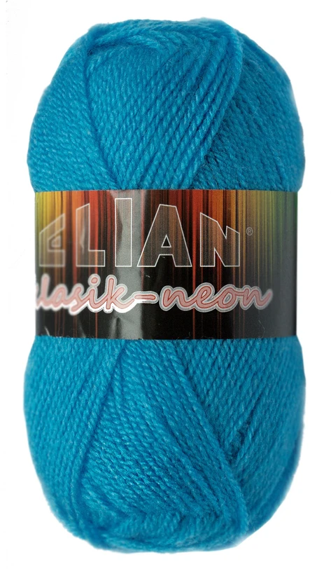 Mezgimo siūlai Elian Klasik Neon 50 g, spalva 6905