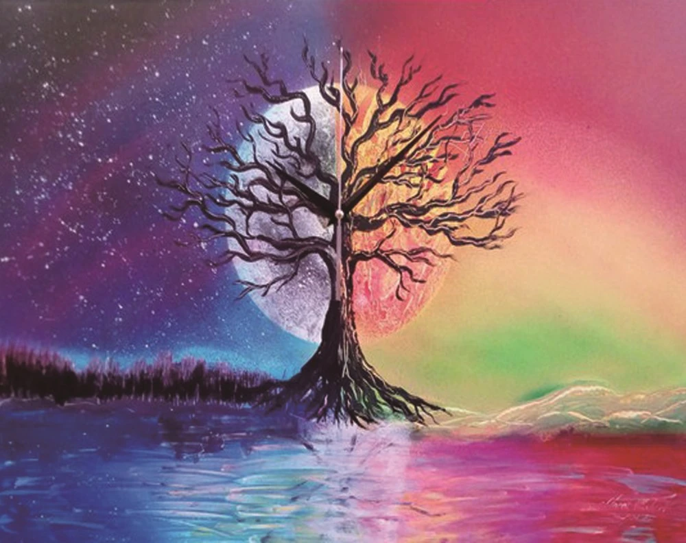 RAINBOW Deimantinio paveikslo-mozaikos 5D rinkinys (akučių klijavimas) 25x30 cm DK32223