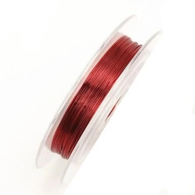 RAINBOW Vielutė rankdarbiams 0,3 mm, 10 m, spalva raudona