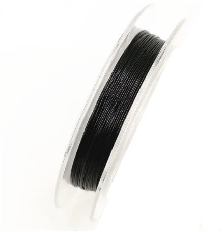 RAINBOW Vielutė rankdarbiams 0,3 mm, 10 m, spalva juoda