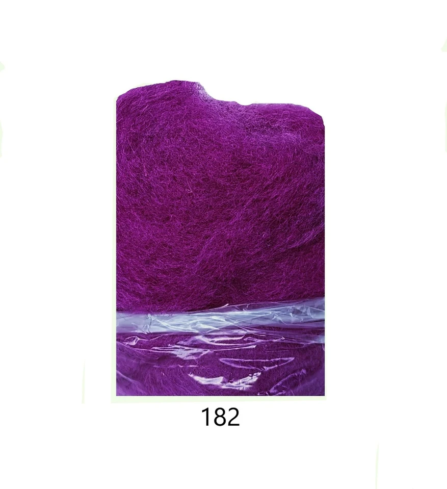 RAINBOW Vilna vėlimui 50 g, spalva 182