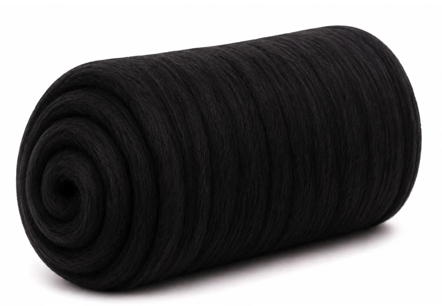 RAINBOW Vilna vėlimui 500g, spalva juoda