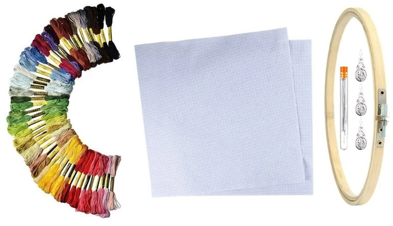 Rinkinys siuvinėjimui RainBow® RB-75
