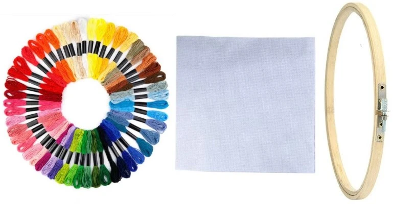 Rinkinys siuvinėjimui RainBow® RB-77