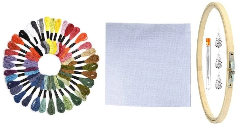 Rinkinys siuvinėjimui RainBow® RB-78