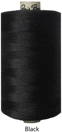 Siuvimo siūlai Nr. 120 RainBow® CORI C452 1000 m, spalva juoda