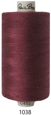 Siuvimo siūlai Nr. 120 RainBow® CORI C452 1000 m, spalva 1038