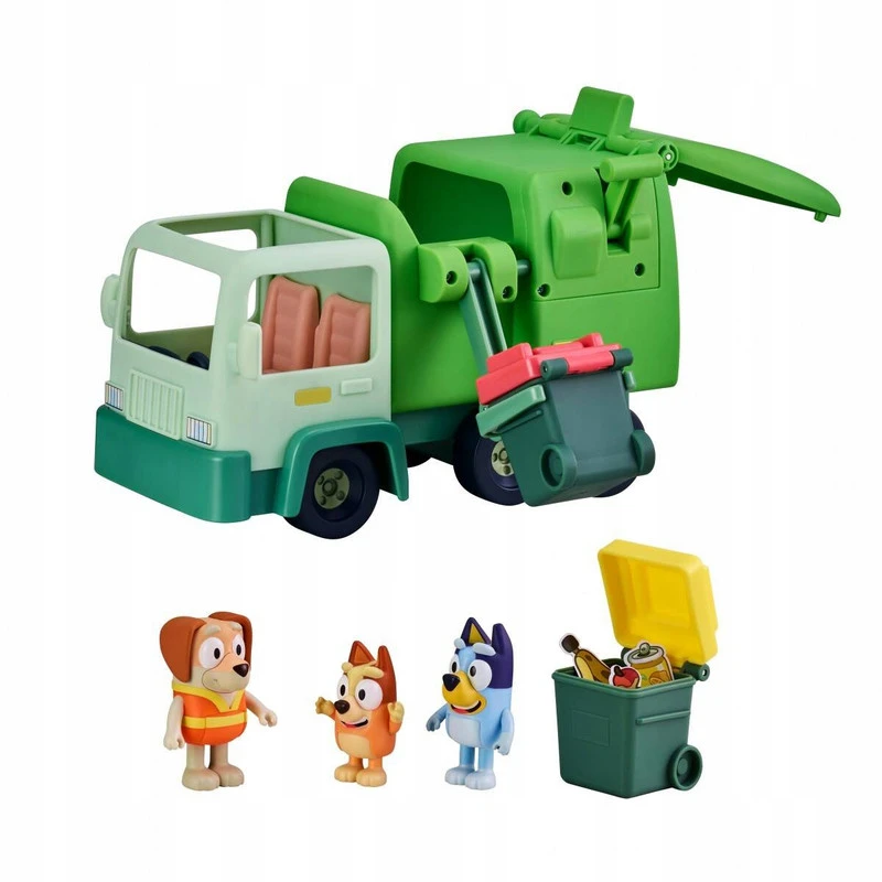 Bluey Rinkinys šiukšliavežis