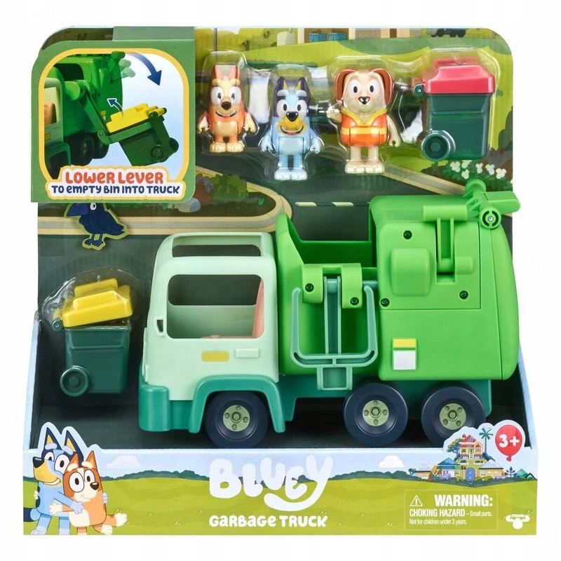 Bluey Rinkinys šiukšliavežis
