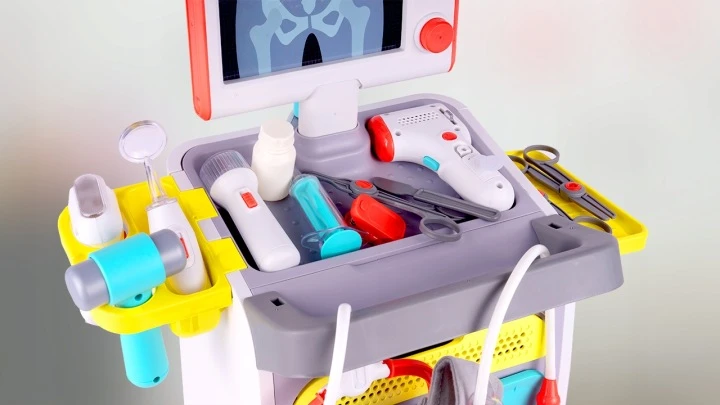 Malplay Žaislinis gydytojo rinkinys su šviesos ir garso efektais