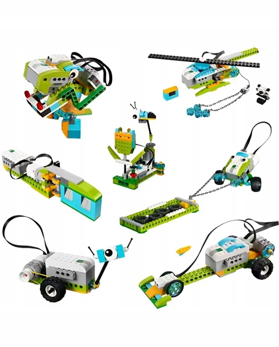 Programuojamas robotikos konstruktorius WeDo 2.0 su Smart Hub ir jutikliais, 200+ elementų