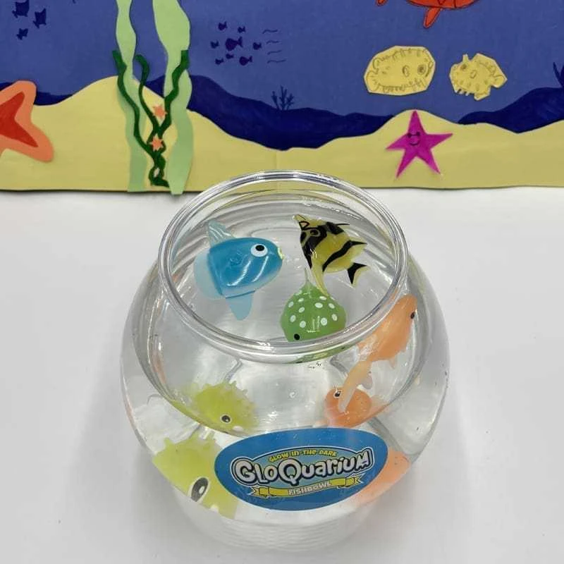 Verk Akvariumų žuvytė-siurprizas “GloQuarium”, šviečia tamsoje
