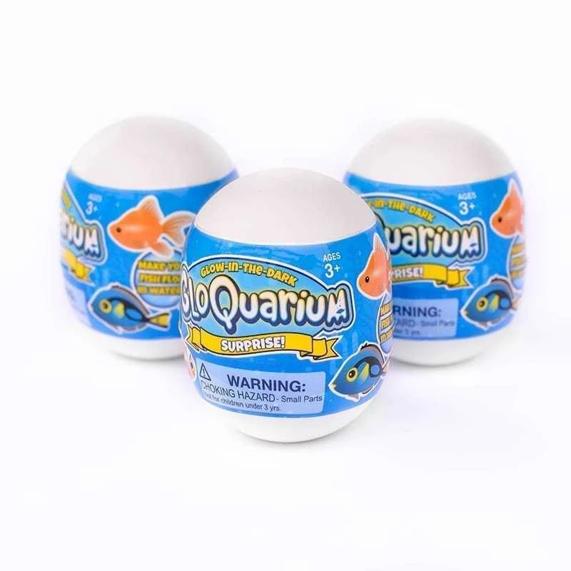 Verk Akvariumų žuvytė-siurprizas “GloQuarium”, šviečia tamsoje