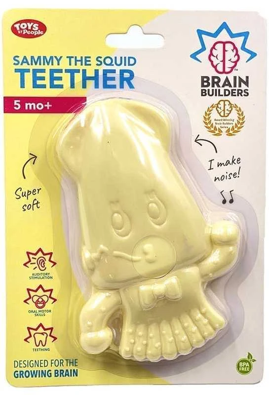 Canpol BRAIN BUILDERS kramtukas iš natūralių medžiagų „LANKSTUSIS KALMARAS“, BB041