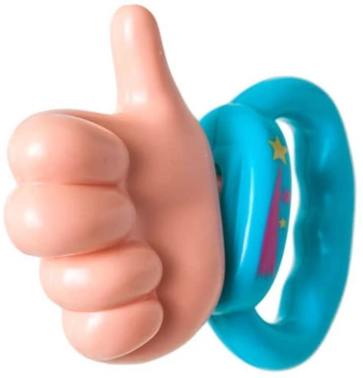Vietname BRAIN BUILDERS 5 pirštukų žindukas „Super“, BB034