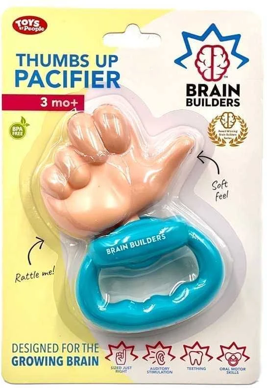 Vietname BRAIN BUILDERS 5 pirštukų žindukas „Super“, BB034