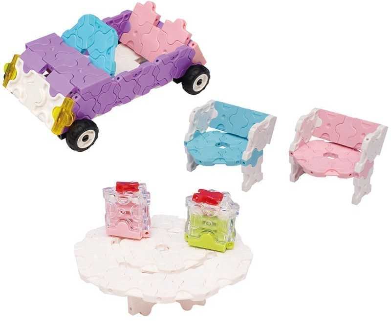 Konstruktorius LaQ „Sweet Collection Ice Kreminis Wagon”