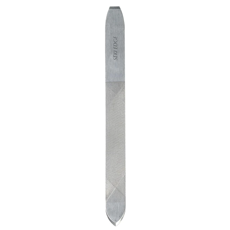 Daugiafunkcė nagų dildė su odelių stūmikliu "Seki EDGE", balta SS-402