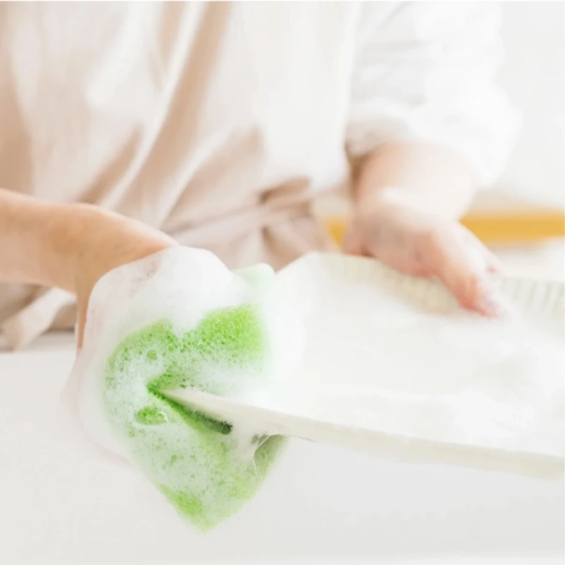 Ilgaamžė virtuvės kempinėlė „Sunsun Sponge“, normal, žalia SS-G