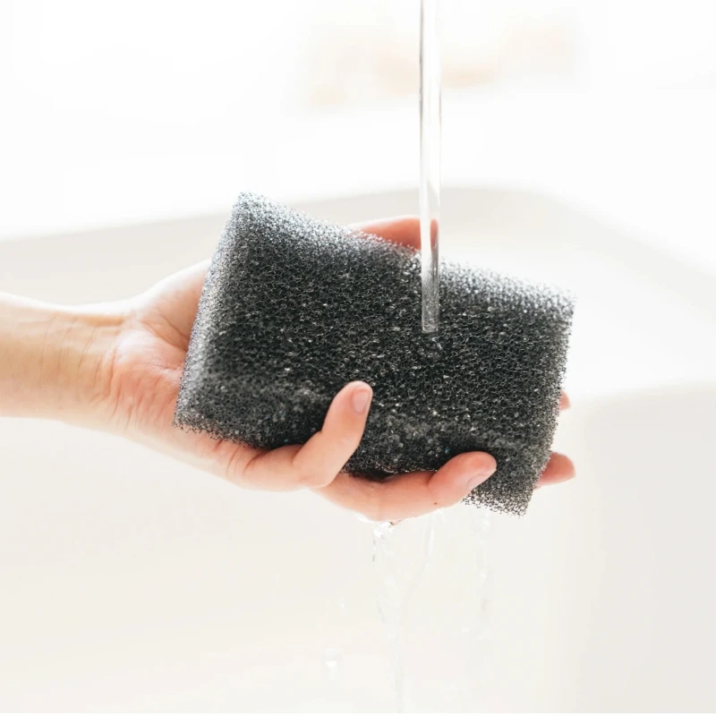 Ilgaamžė virtuvės kempinėlė „Sunsun Sponge Flower Mimosa", soft, geltona MFL-Y