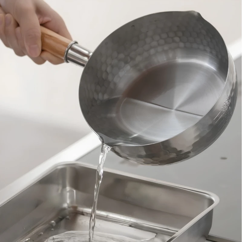 Itin lengvas tradicinis japoniškas „Yukihira“ tipo puodas „YOSHIKAWA“,1.6l, Ø18 cm YH6752