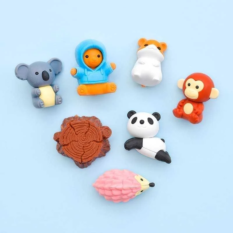 IWAKO trintukų- dėlionių rinkinys "Animals in Forest" ER-BRI022