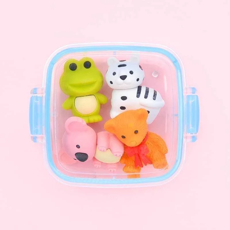 IWAKO trintukų- dėlionių rinkinys dėžutėje "Animal" 4vnt. ER-981073