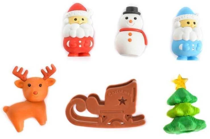 IWAKO trintukų- dėlionių rinkinys "Christmas" ER-BRI047