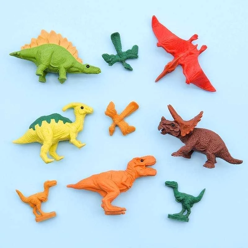 IWAKO trintukų – dėlionių rinkinys „Dinosaurs” aprašymas - Prekės nuotrauka