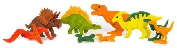 IWAKO trintukų – dėlionių rinkinys „Dinosaurs”