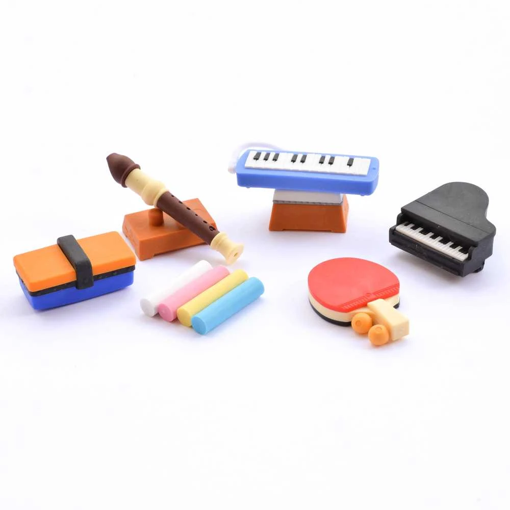 IWAKO trintukų- dėlionių rinkinys "School Supply No.2" ER-BRI039