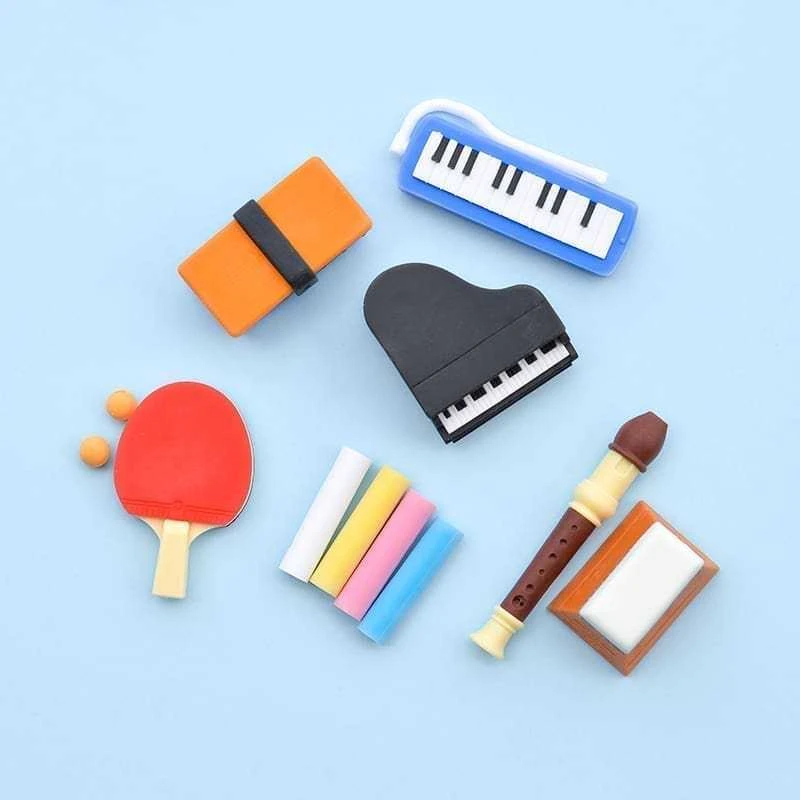 IWAKO trintukų- dėlionių rinkinys "School Supply No.2" ER-BRI039