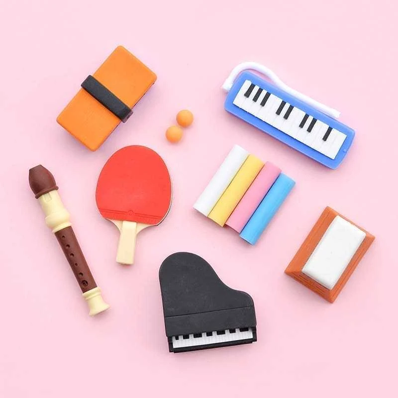 IWAKO trintukų- dėlionių rinkinys "School Supply No.2" ER-BRI039