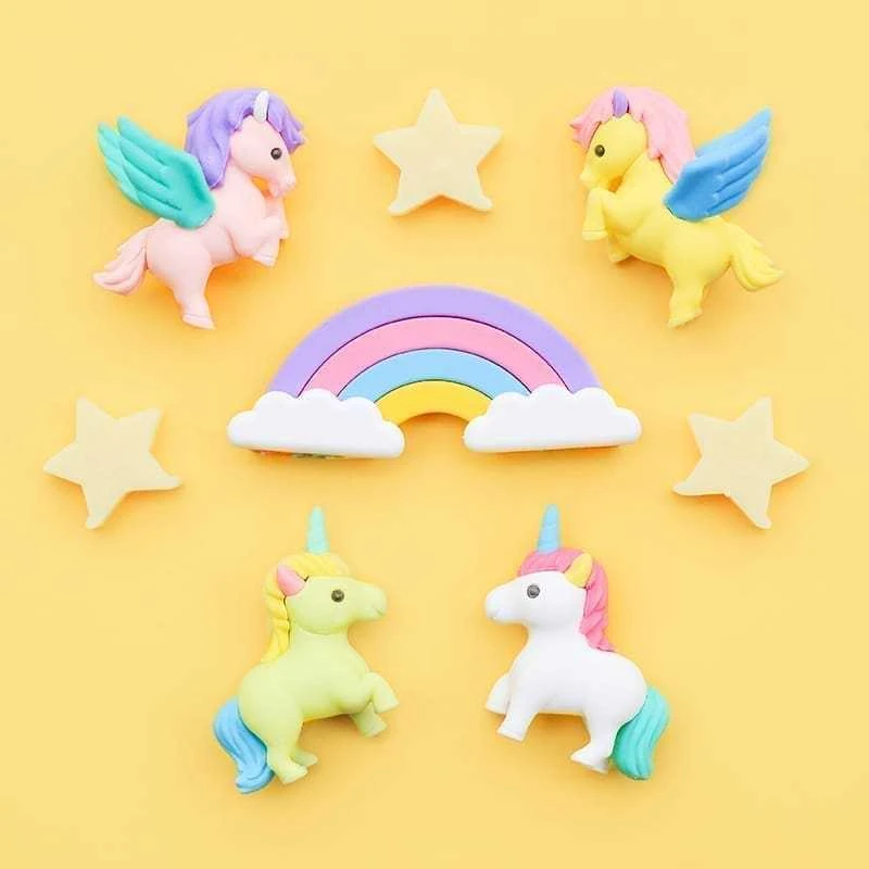 IWAKO trintukų- dėlionių rinkinys "Unicorn & Pegasus" ER-BRI067