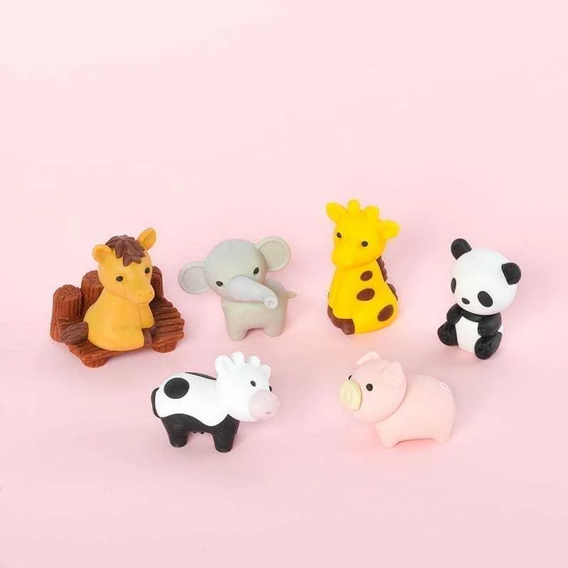 IWAKO trintukų- dėlionių rinkinys "Zoo" ER-BRI018