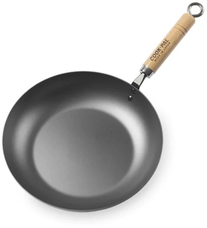 Japoniška plieninė keptuvė „YOSHIKAWA“, Ø26 cm YH9905