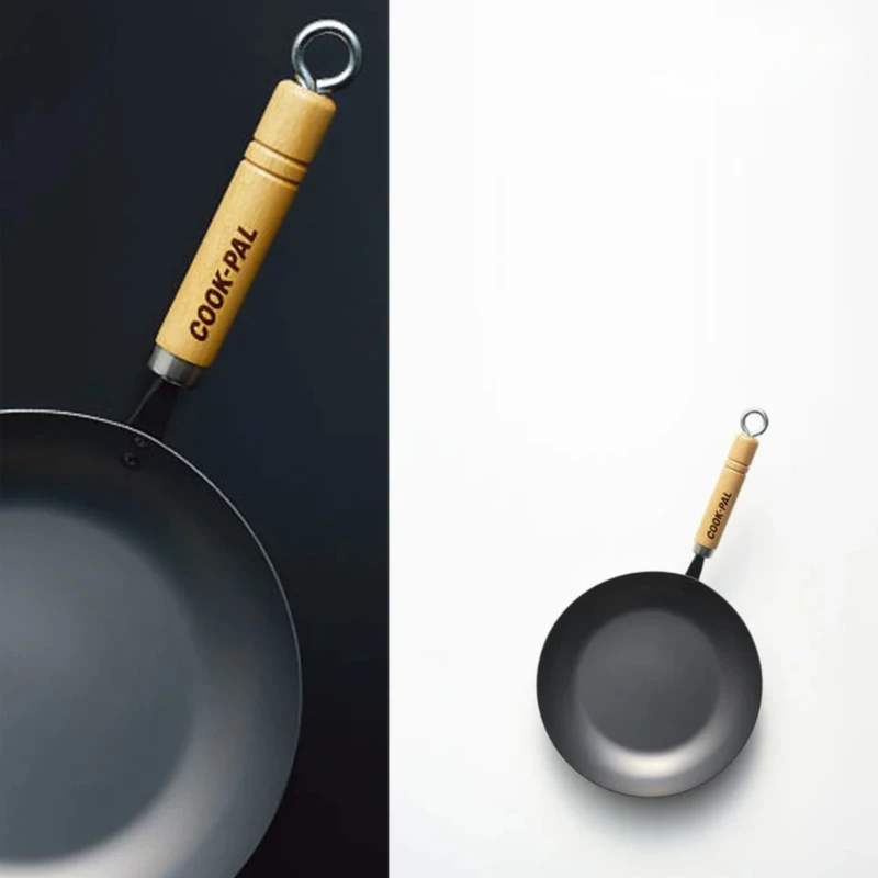 Japoniška plieninė keptuvė „YOSHIKAWA“, Ø26 cm YH9905