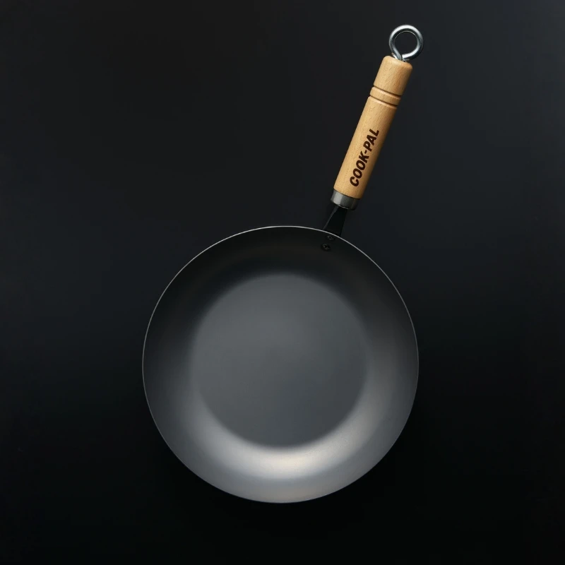 Japoniška plieninė keptuvė „YOSHIKAWA“, Ø20 cm YH9902