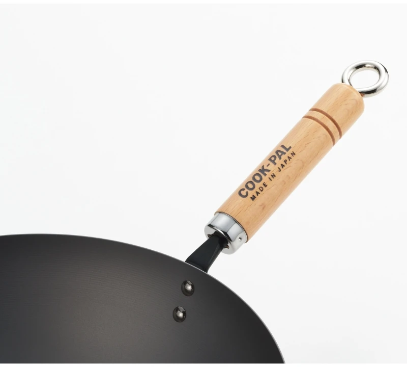 Japoniška plieninė WOK keptuvė „YOSHIKAWA“, Ø30 cm YH9917